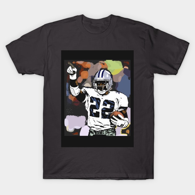 Emmitt Smith T-Shirt by knightwatchpublishing